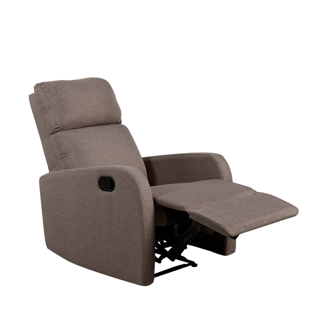 Homez Linen Fabric Recliner Sofa Recliner Chair Bed Chair Sofa Chair Relaxation 1 S0eater Sofa Bed - 530/539