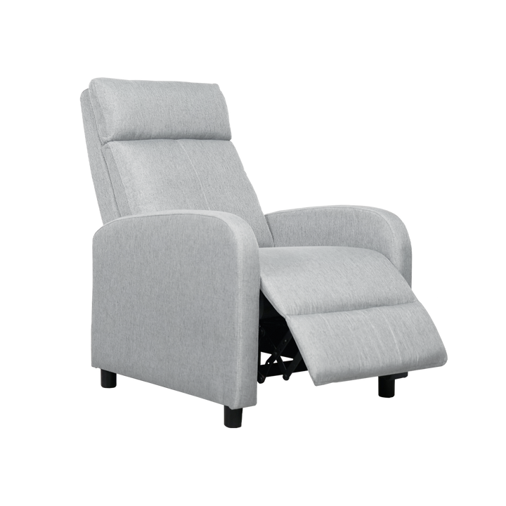 Homez Linen Fabric Recliner Sofa Recliner Chair Bed Chair Sofa Chair Relaxation 1 S0eater Sofa Bed - 530/539