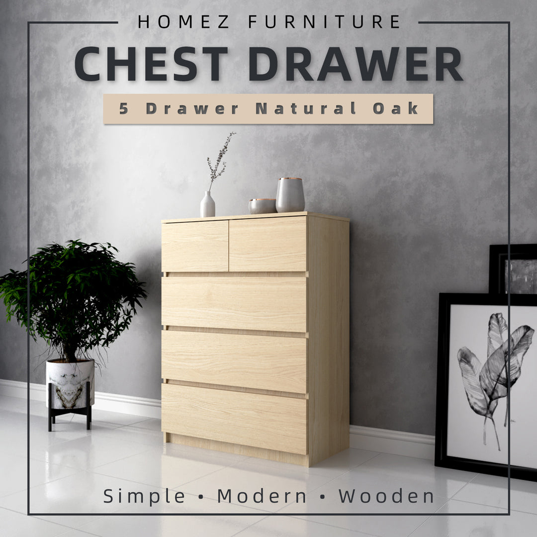 Homez 3 /4 /5 Layers Wood Chest Drawers living room Storages clothes Organizer chest of drawers