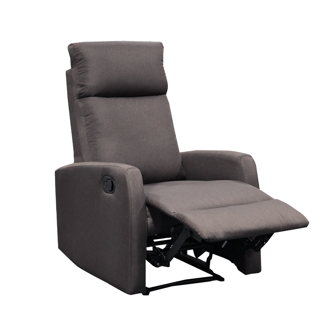 Homez Linen Fabric Recliner Sofa Recliner Chair Bed Chair Sofa Chair Relaxation 1 S0eater Sofa Bed - 530/539