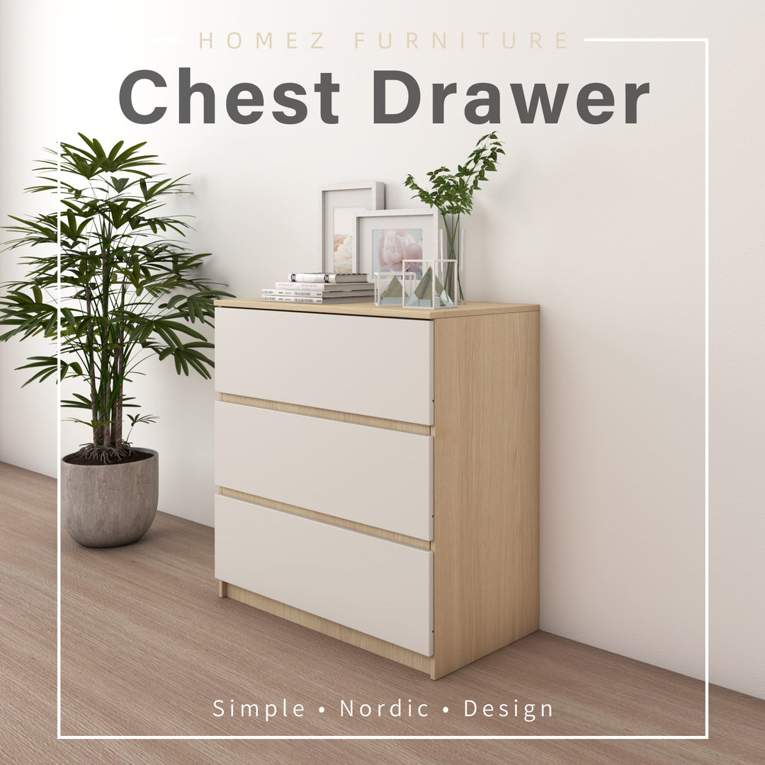 Homez 3 /4 /5 Layers Wood Chest Drawers living room Storages clothes Organizer chest of drawers