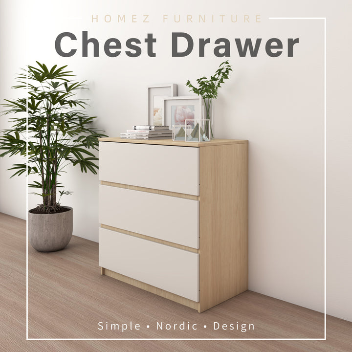 Homez 3 /4 /5 Layers Wood Chest Drawers living room Storages clothes Organizer chest of drawers