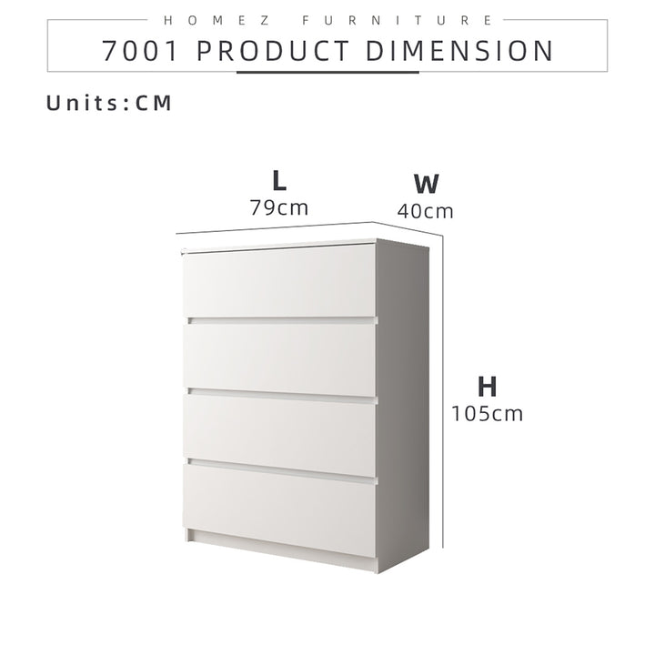 Homez 3 /4 /5 Layers Wood Chest Drawers living room Storages clothes Organizer chest of drawers