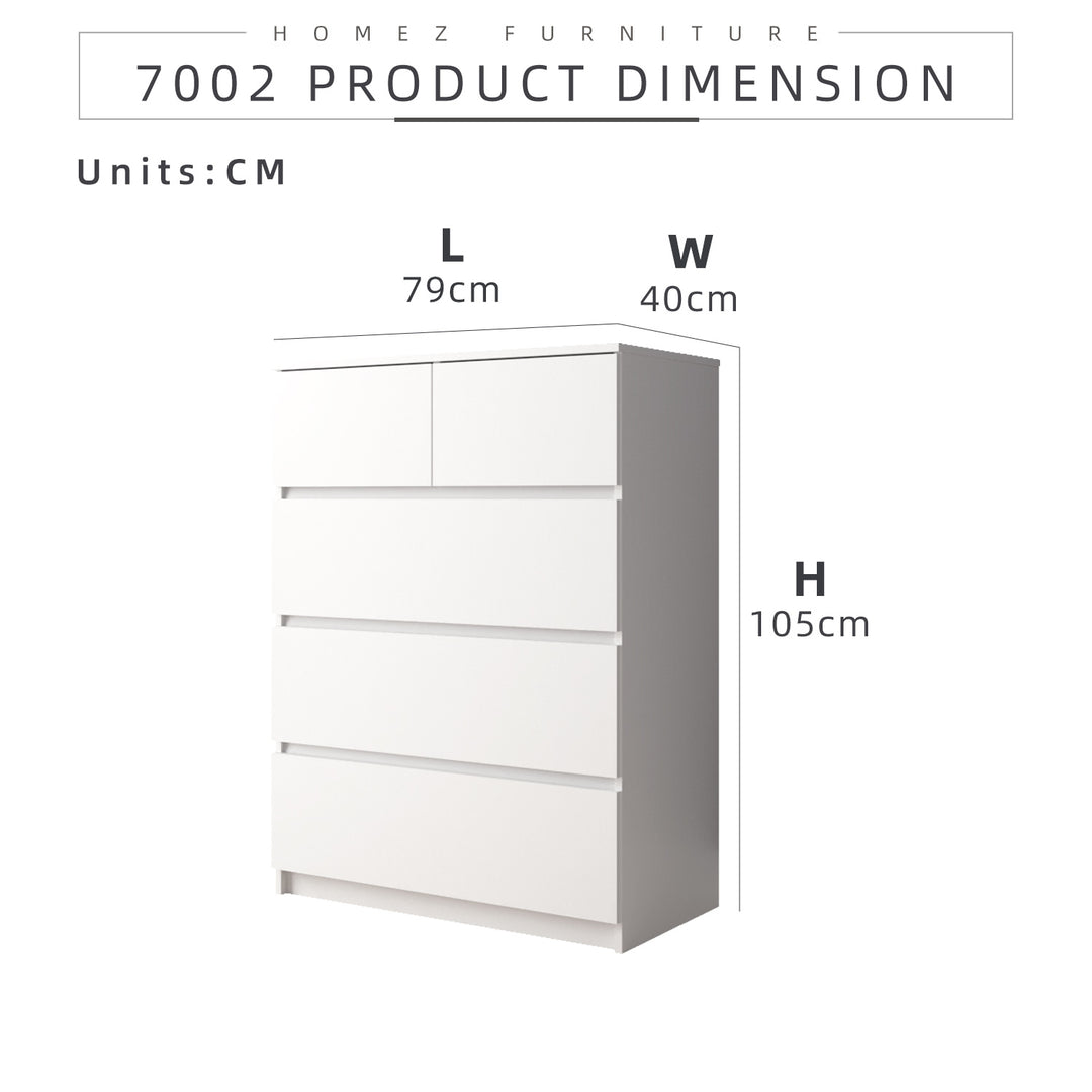 Homez 3 /4 /5 Layers Wood Chest Drawers living room Storages clothes Organizer chest of drawers