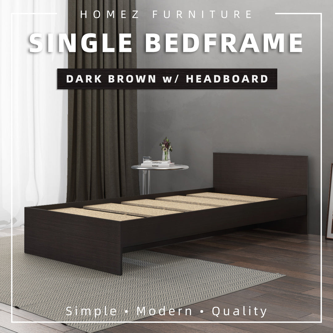 Homez 6.3FT Single/Queen Size Bed Frame / Headboard -HMZ-FN-BF-8023/8022
