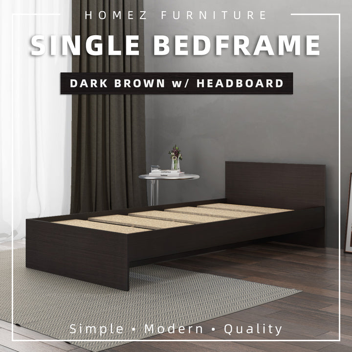 Homez 6.3FT Single/Queen Size Bed Frame / Headboard -HMZ-FN-BF-8023/8022