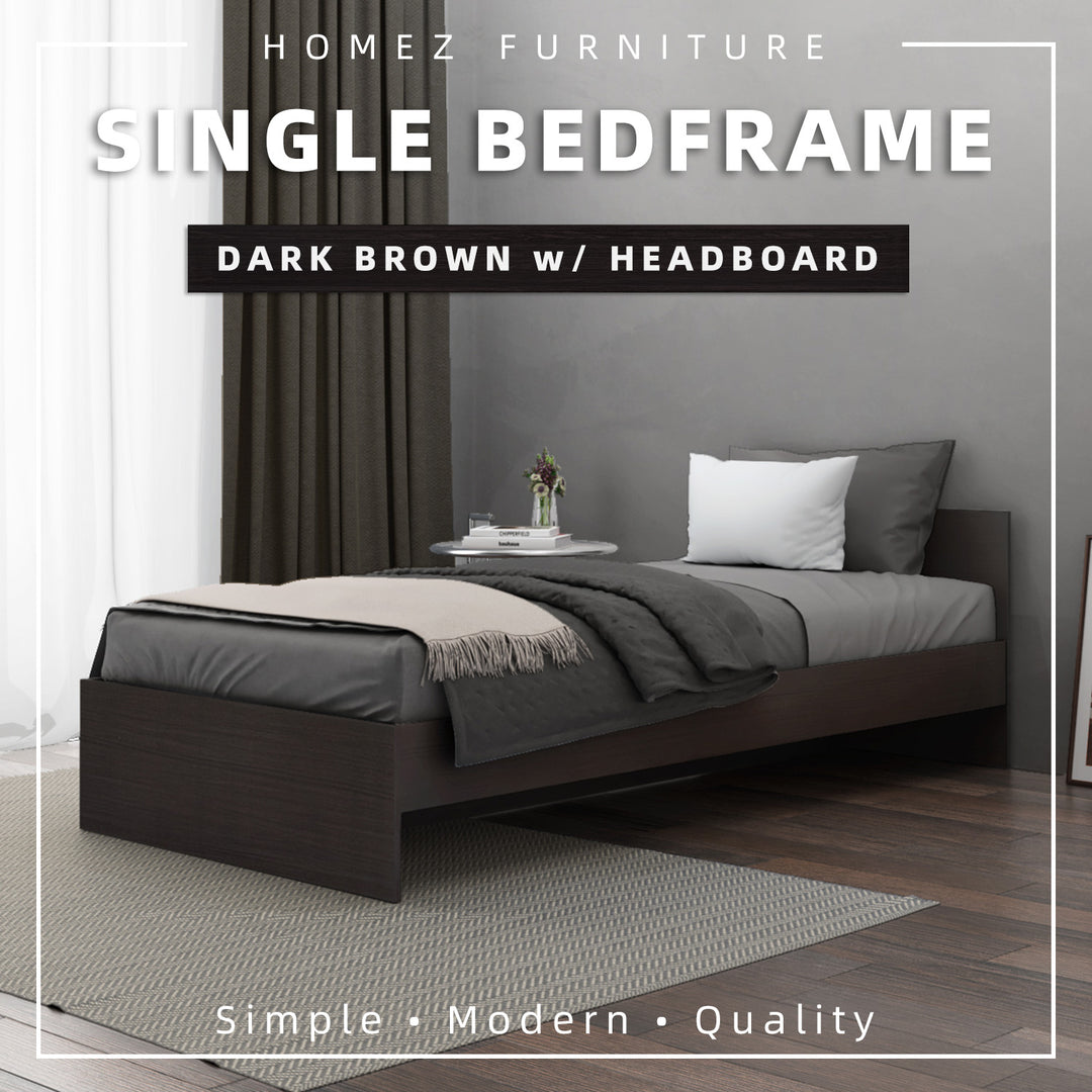 Homez 6.3FT Single/Queen Size Bed Frame / Headboard -HMZ-FN-BF-8023/8022