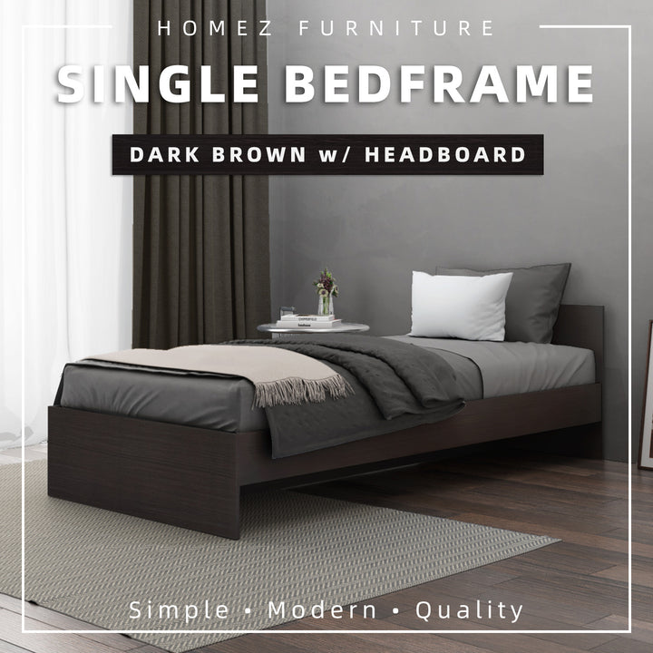 Homez 6.3FT Single/Queen Size Bed Frame / Headboard -HMZ-FN-BF-8023/8022