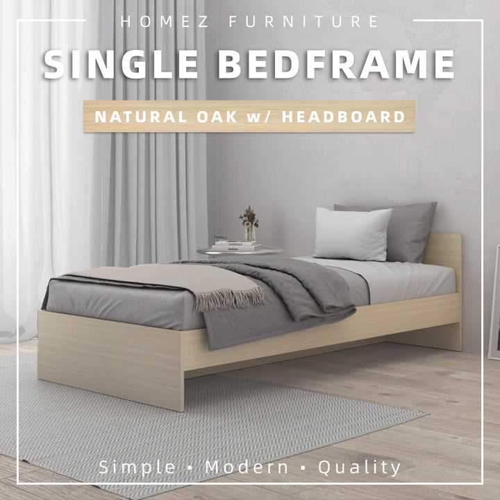 Homez 6.3FT Single/Queen Size Bed Frame / Headboard -HMZ-FN-BF-8023/8022