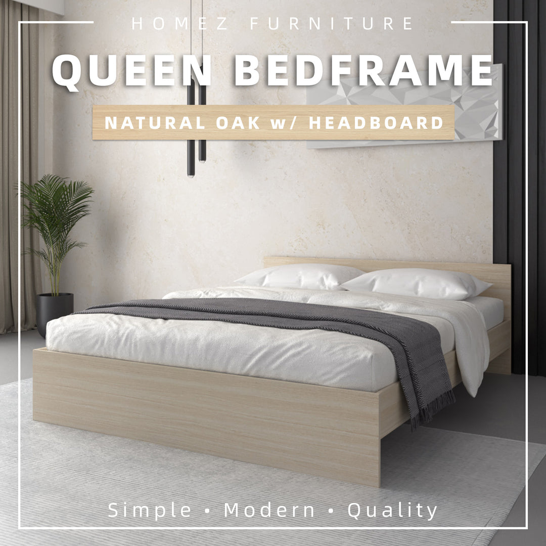 Homez 6.3FT Single/Queen Size Bed Frame / Headboard -HMZ-FN-BF-8023/8022