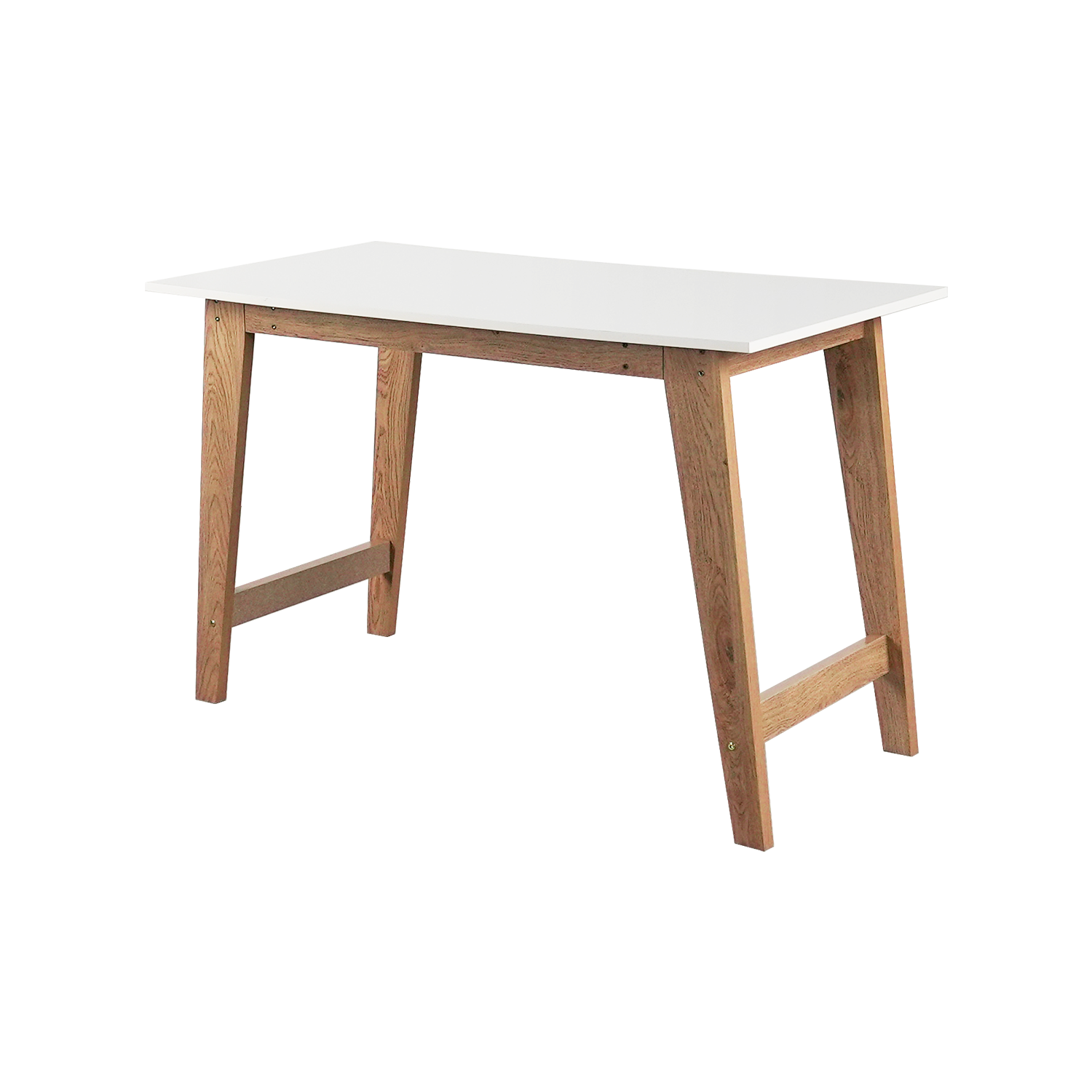 Homez Simona Series Dining Table Solid Board Leg-HMZ-FN-DT-S0006-WT ...