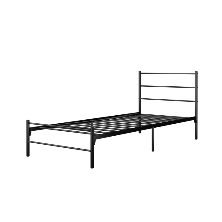Homez 3V Single Size Powder Coat Metal Bed Frame-FYSB-0015/0011/0005
